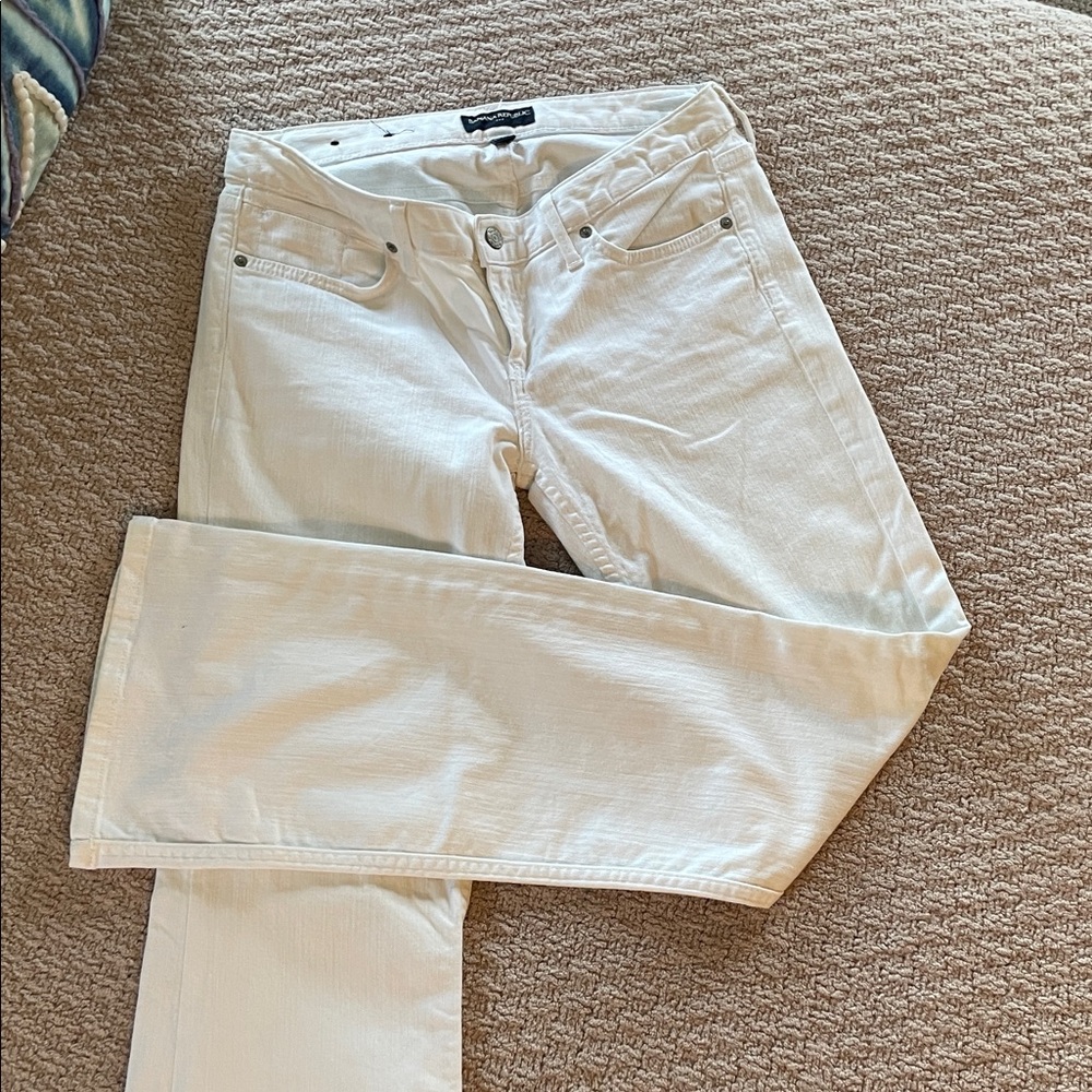 Banana Republic White Denim Pants